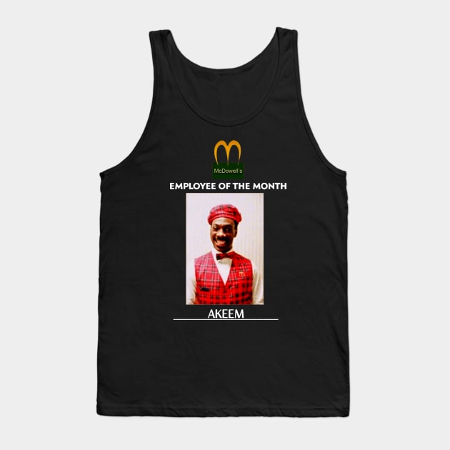 Employee of the Month Prince Akeem Tank Top by SeasonOfdeity